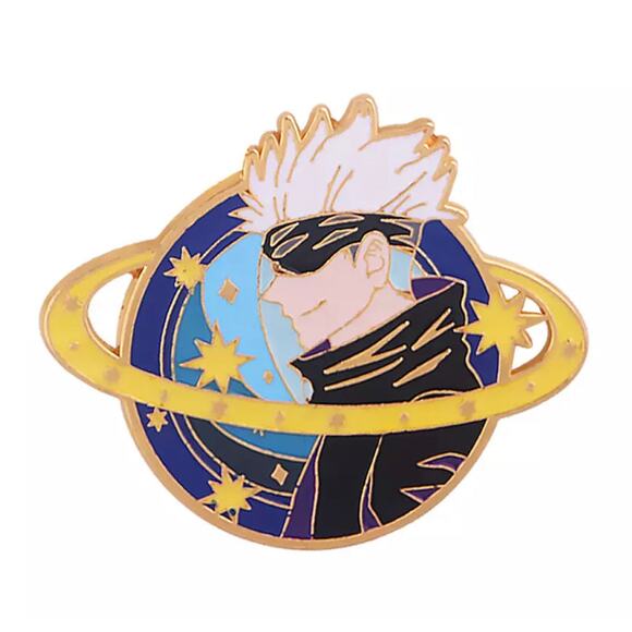 Jujutsu Kaisen Satoru Gojo Manga Comic Enamel Pins 421 - Picture 1 of 4